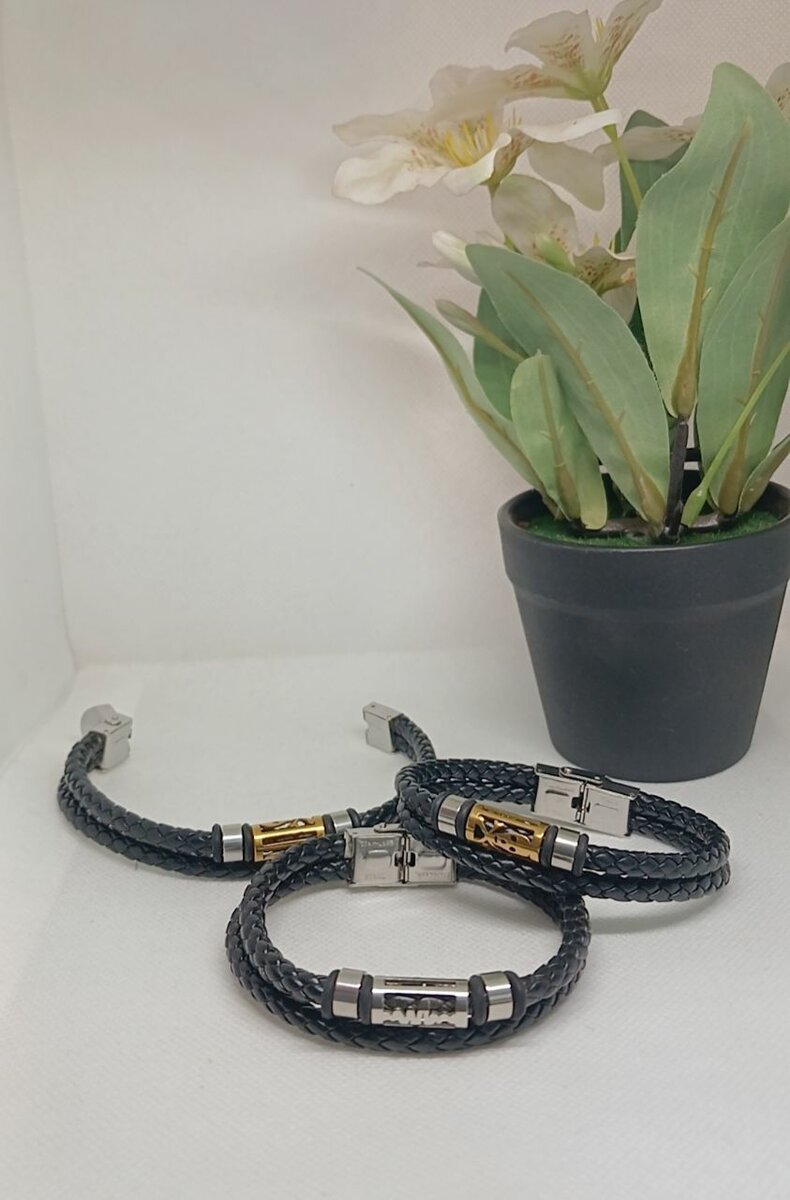 Leather bracelets