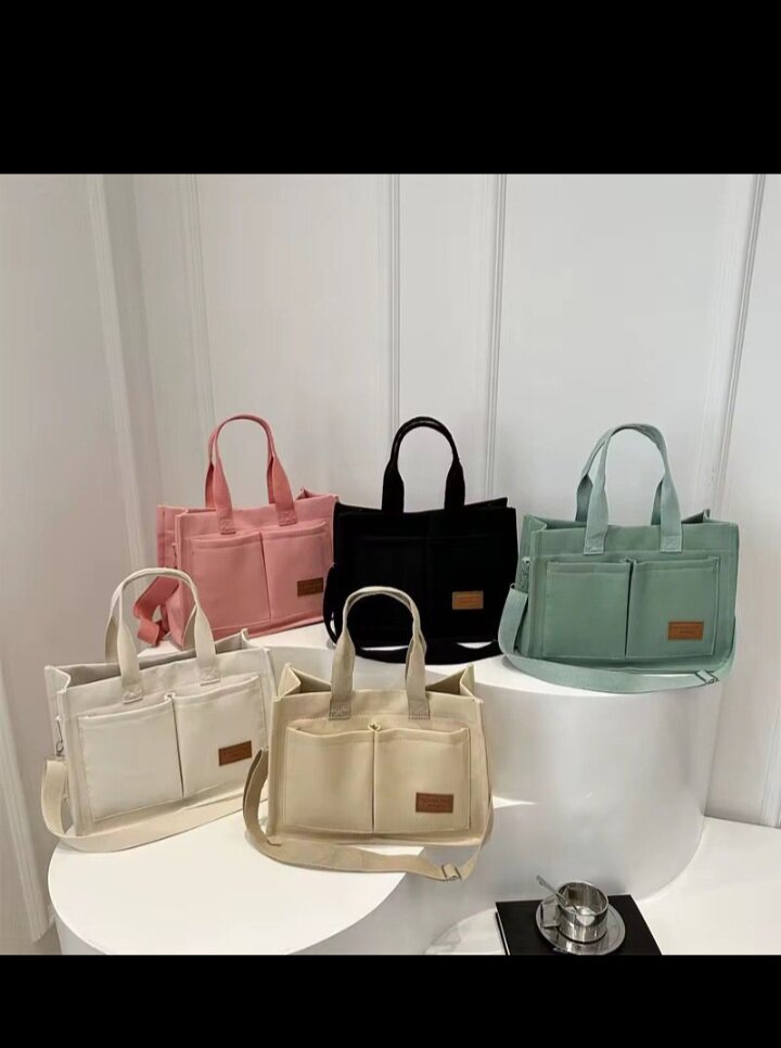 Sac à main en toile tendance