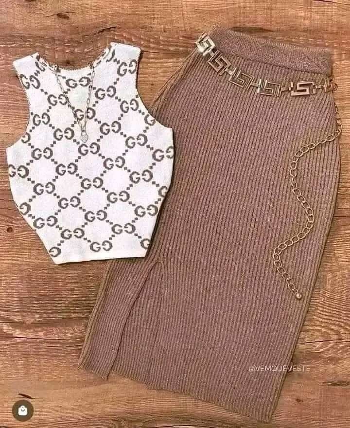 Tops and skirts