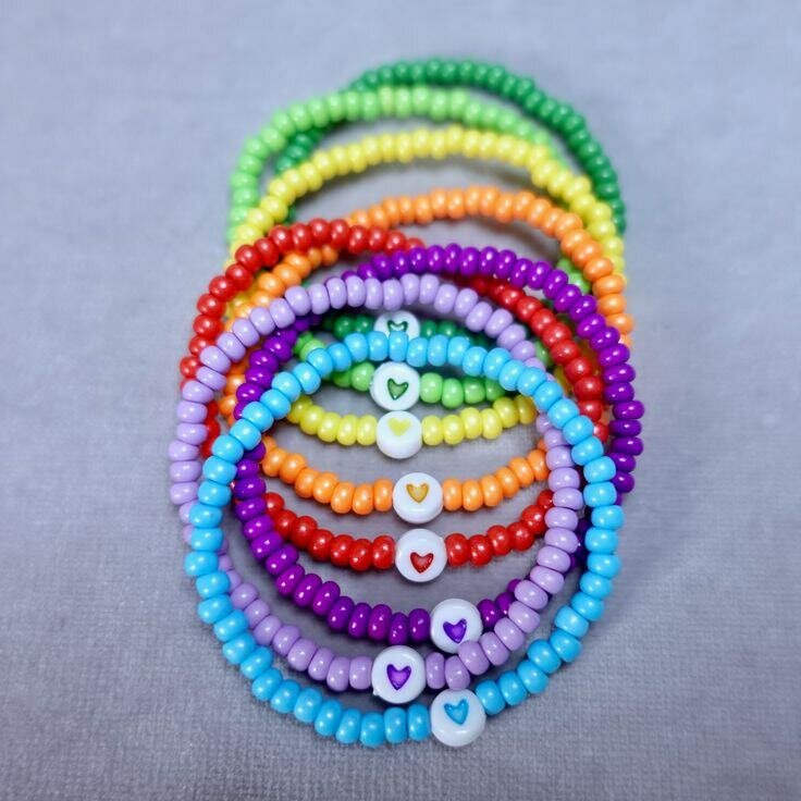 Bracelets multicolores