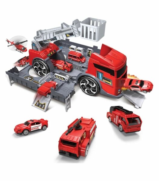 VEHICLE STORAGE PARKING LOT CAR MODEL SET FOR KIDS (L13.77 X