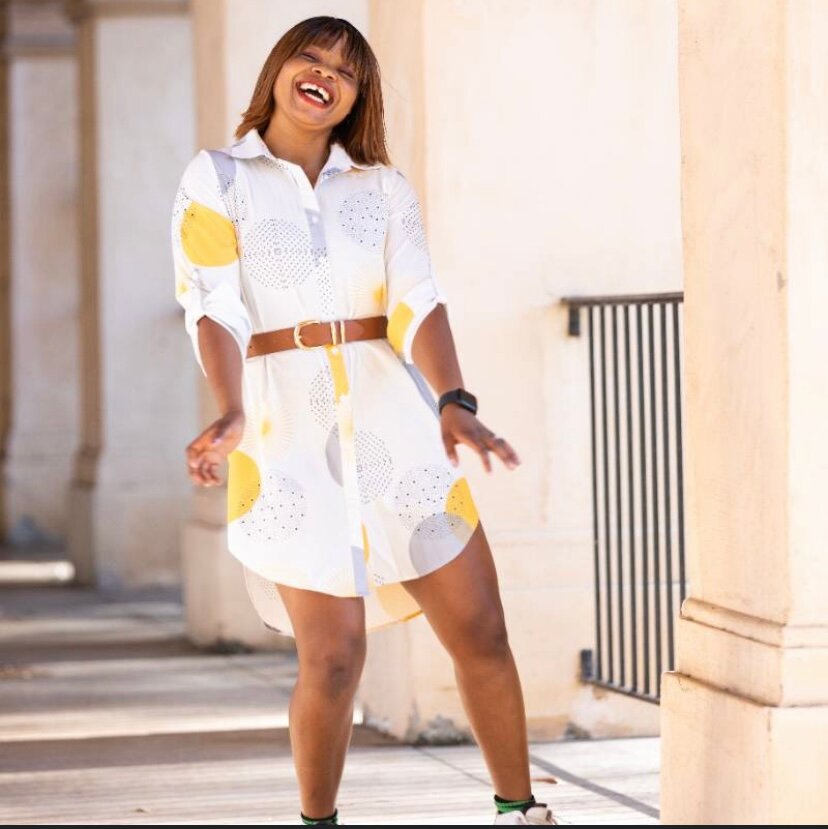 Robe Chemisier Imprimée Élégante