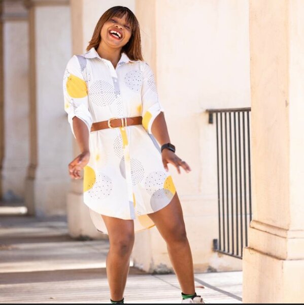 Robe Chemisier Imprimée Élégante