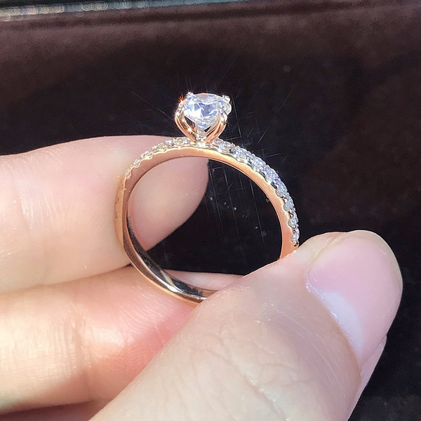 European engagement ring