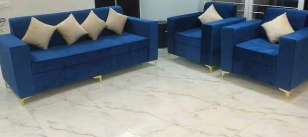 Set of blue furniture