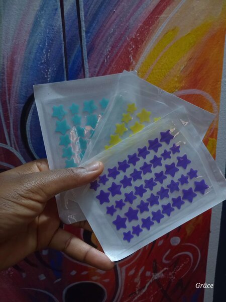 Stickers Étoiles Colorées