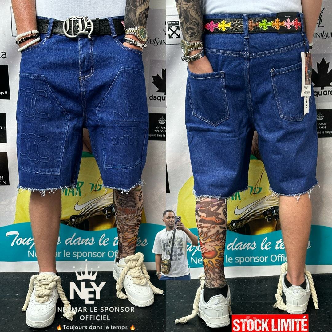 Shorts en denim pour homme