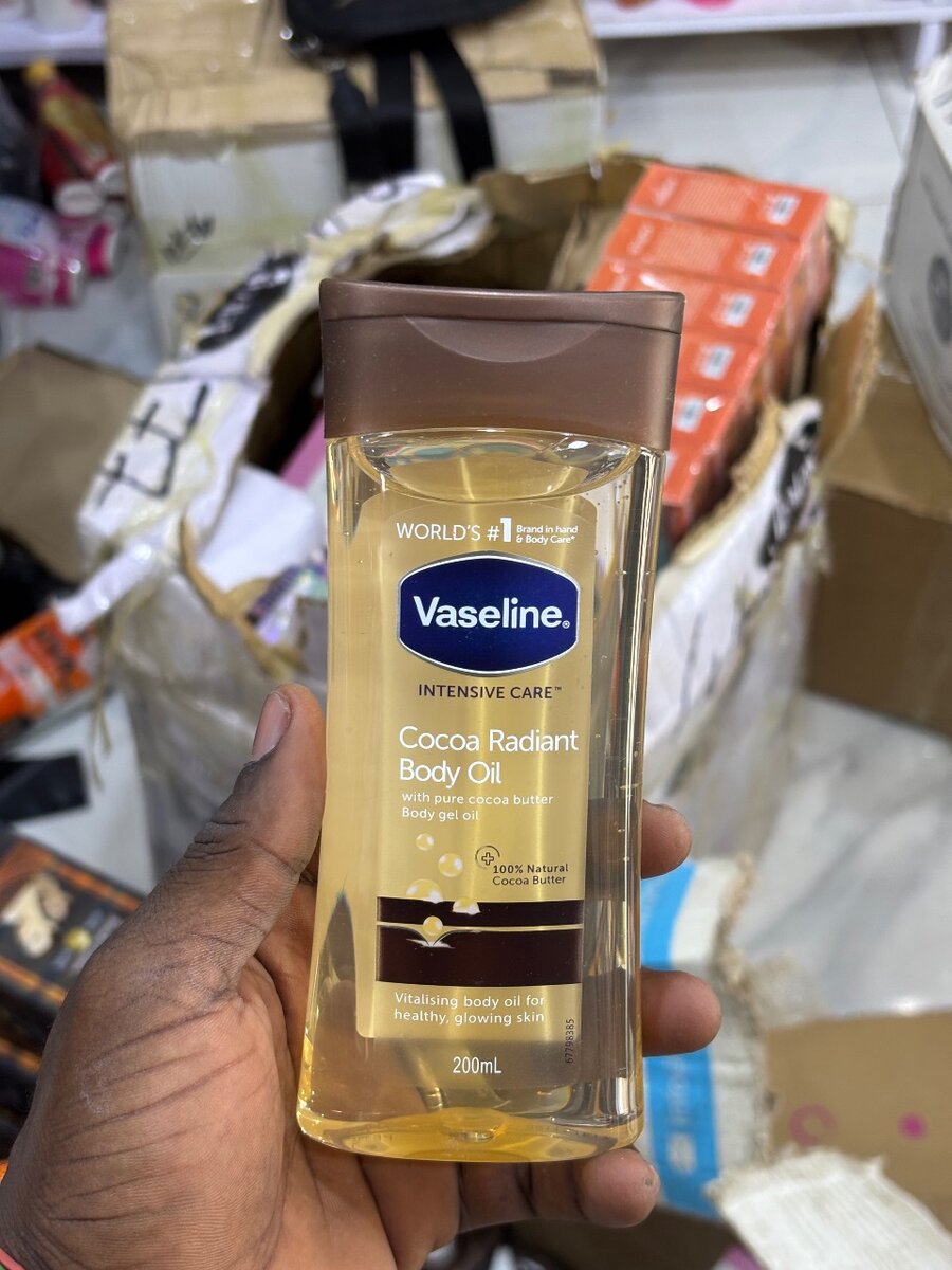 Vaseline Cocoa Radiant Gel Oil