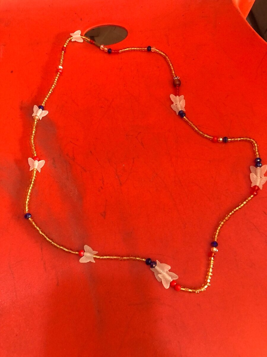 Waist beads ,stomach beads and bracelets