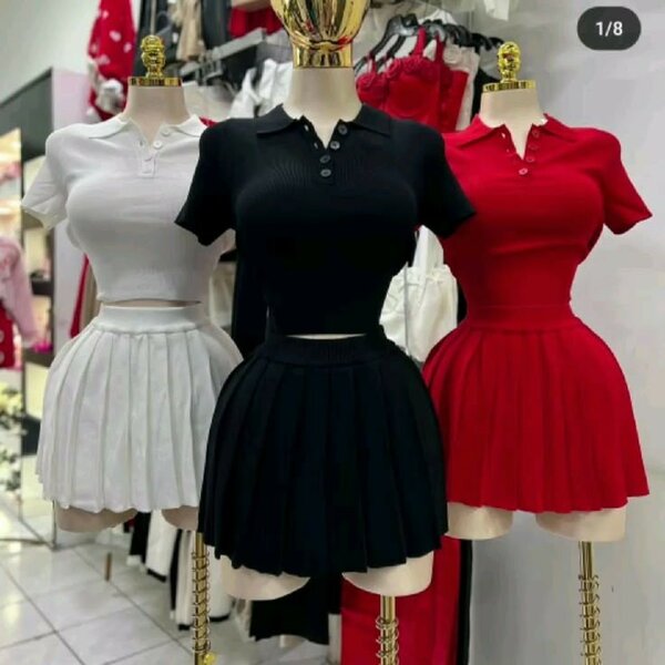 Ladies skirt and top