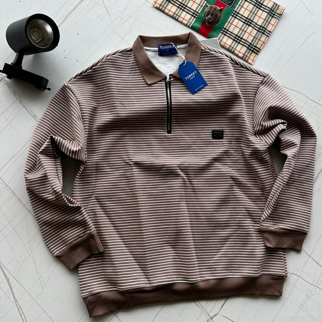 TURKEY PULLOVER WITH POLAR NECK