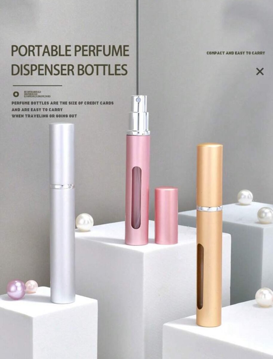 Dispensible Perfume Bottles.