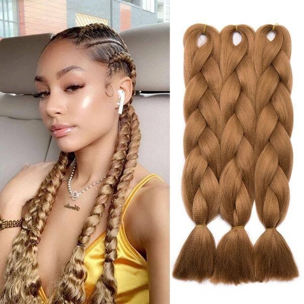 Mèches jumbo braids