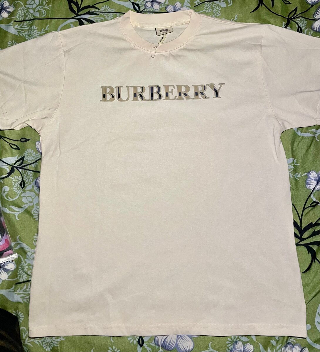 T-shirt Burberry Blanc