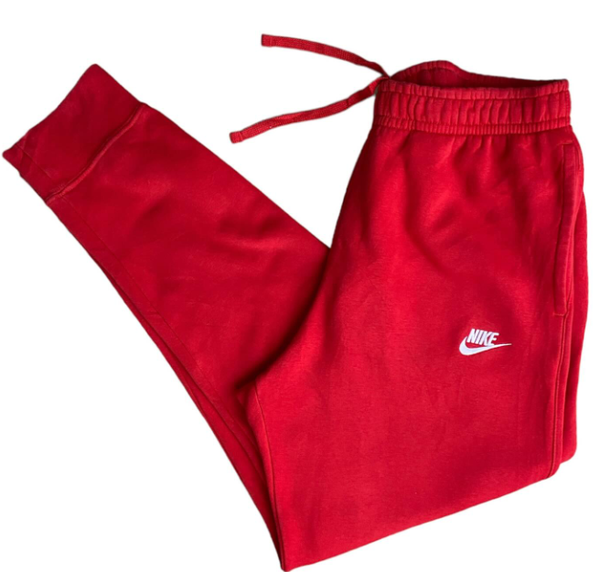 Red Nike sweatpants 