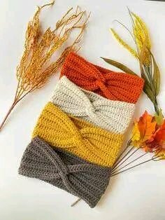 Bandeaux Tricotés Élégants