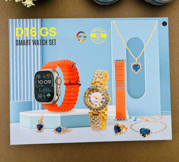 Ensemble Montre Intelligente D16 GS