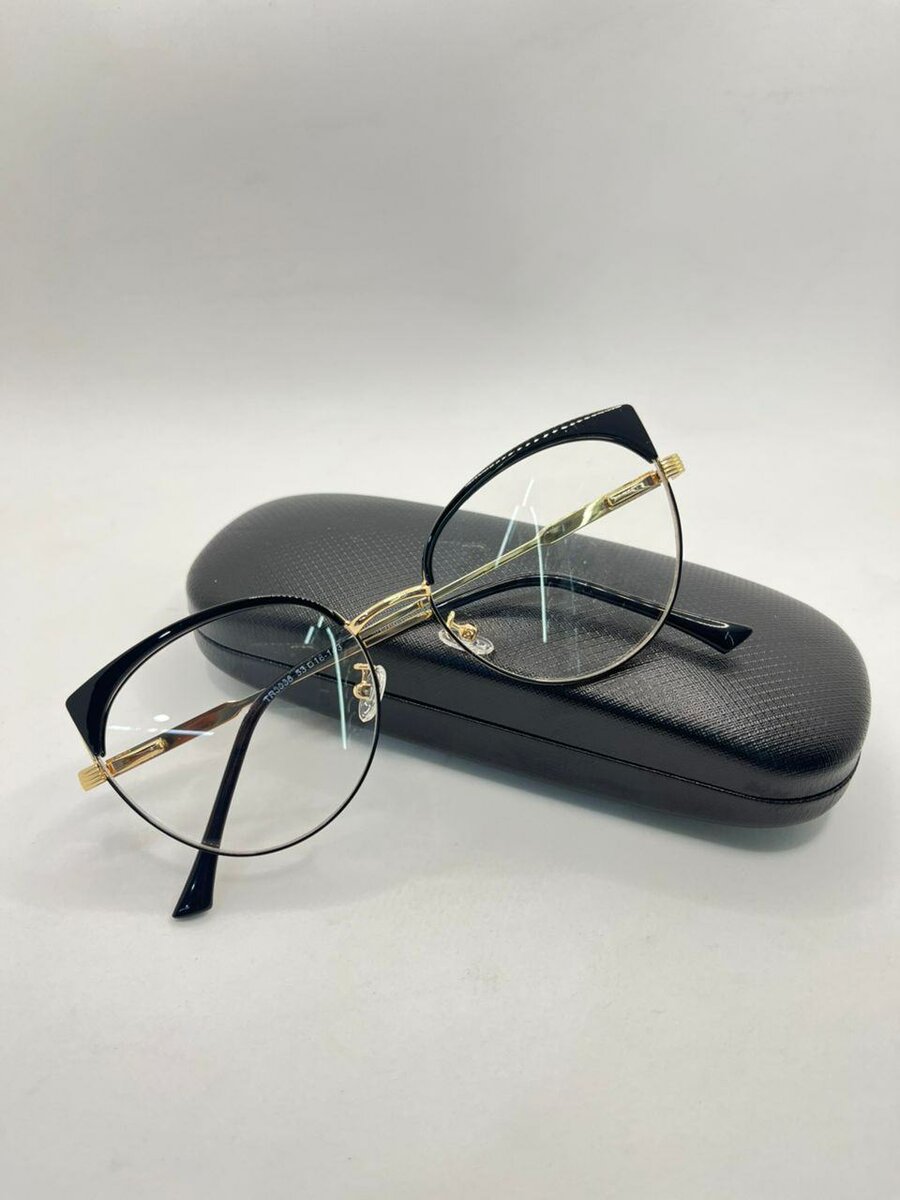 Lunettes élégantes avec étui