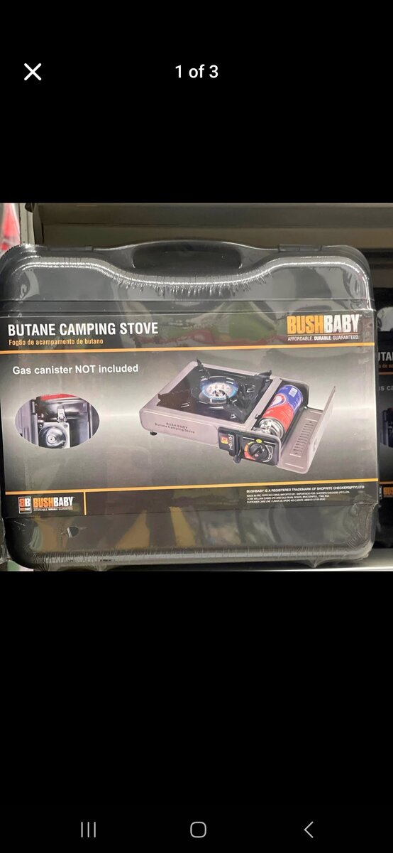 Butane single gas stove
