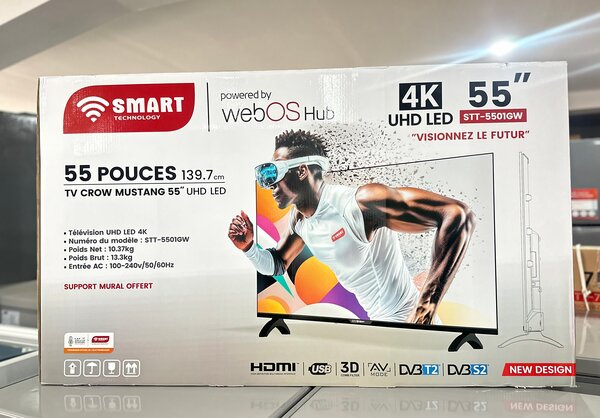 Téléviseur 4K UHD 55"