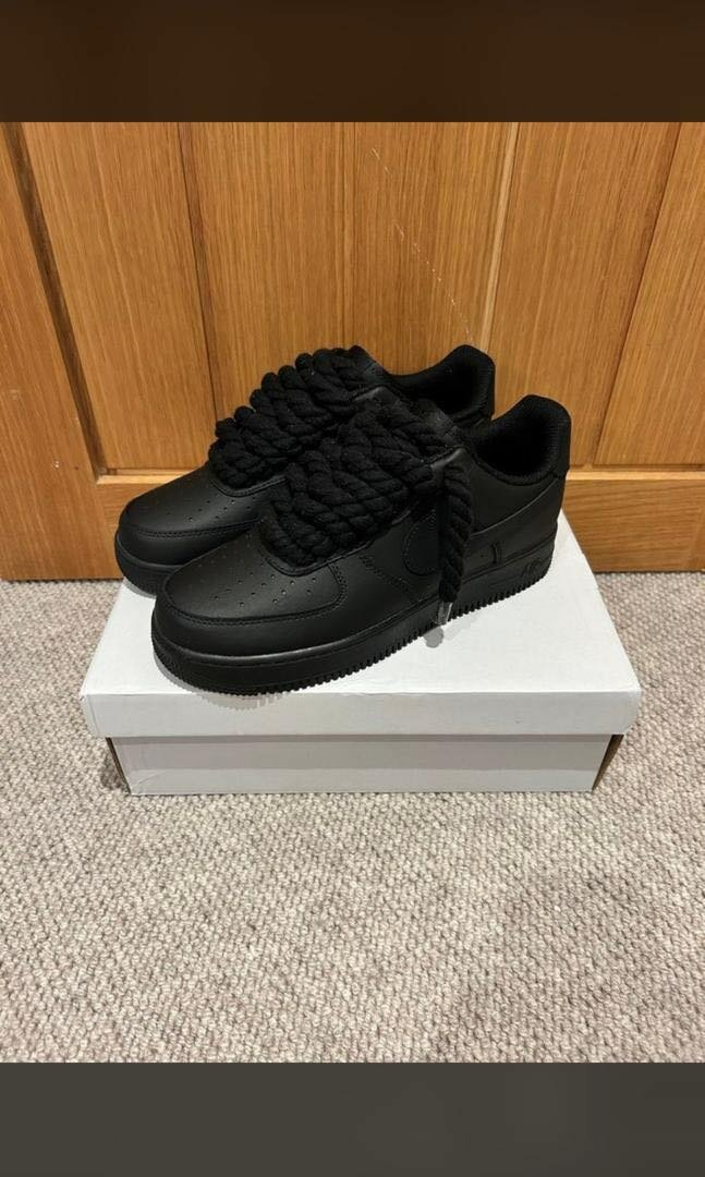 Air Force 1 big lace and normal lace