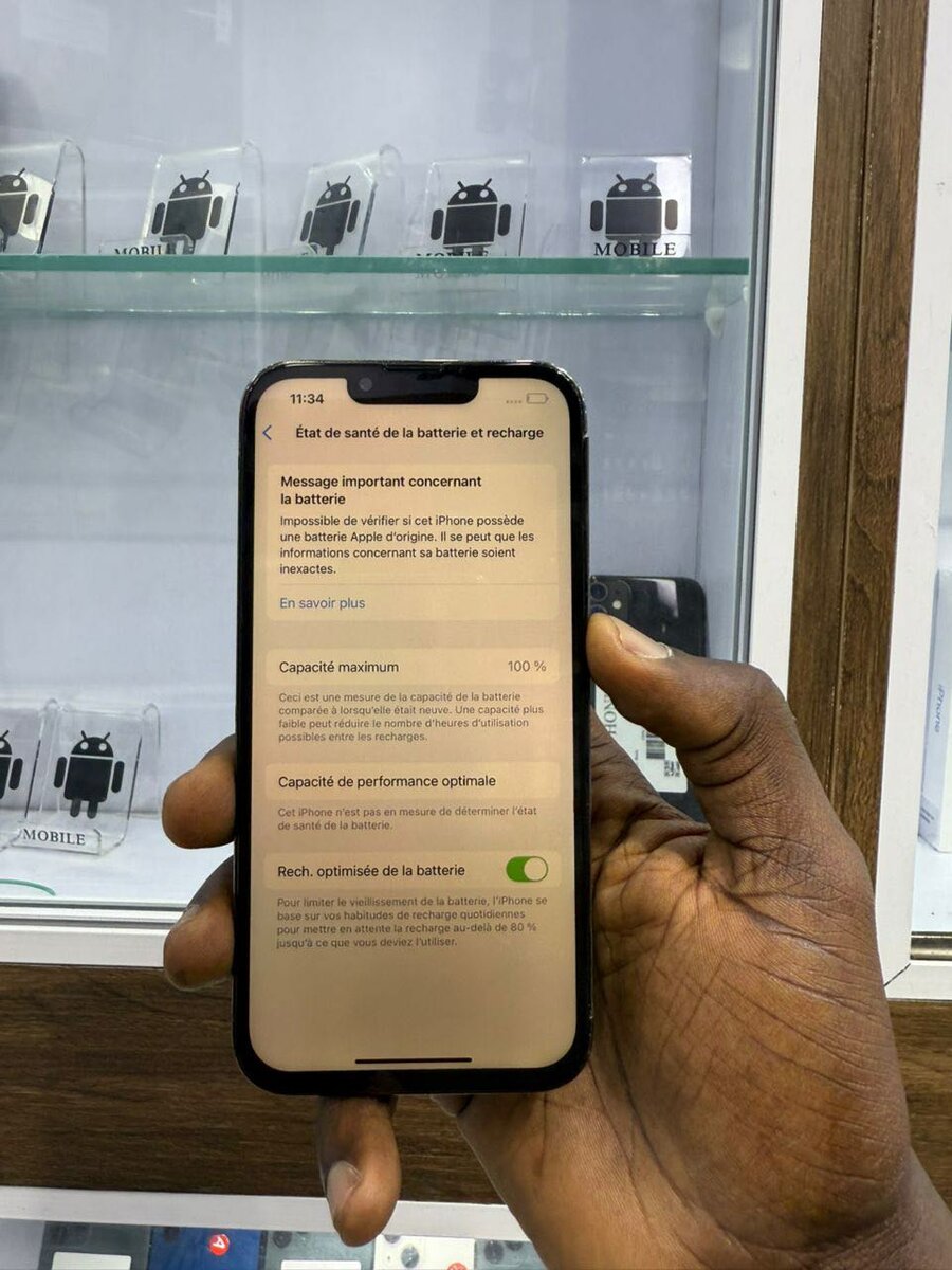 13pro écran batterie