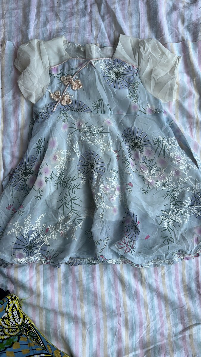 Robe fleurie pour filles
