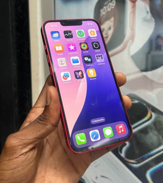 iPhone Rouge Élégant