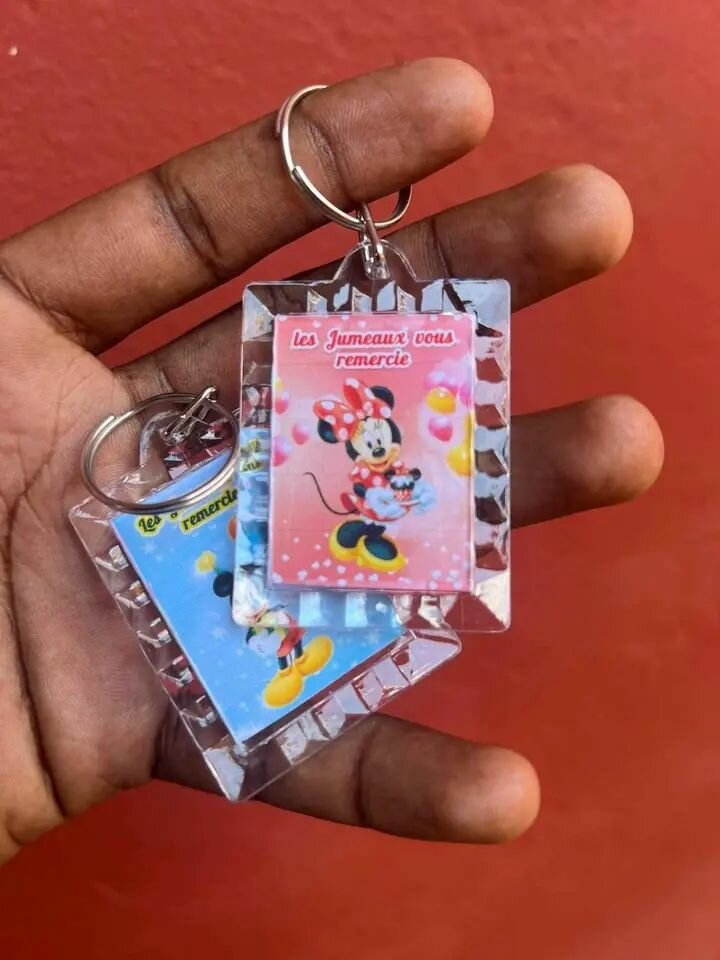 Porte-clés personnalisés mignons