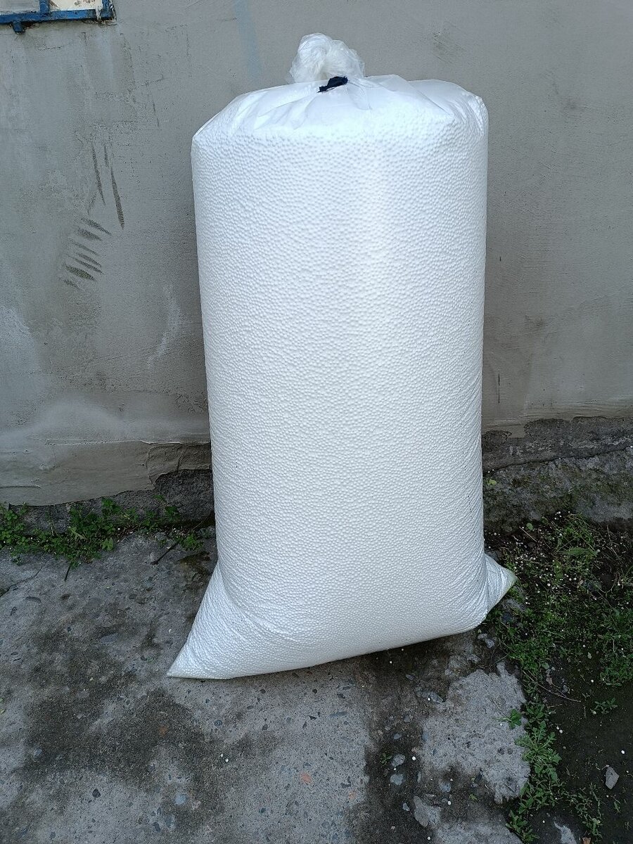 Наполнитель для бинбег. Полистироловые шарики.