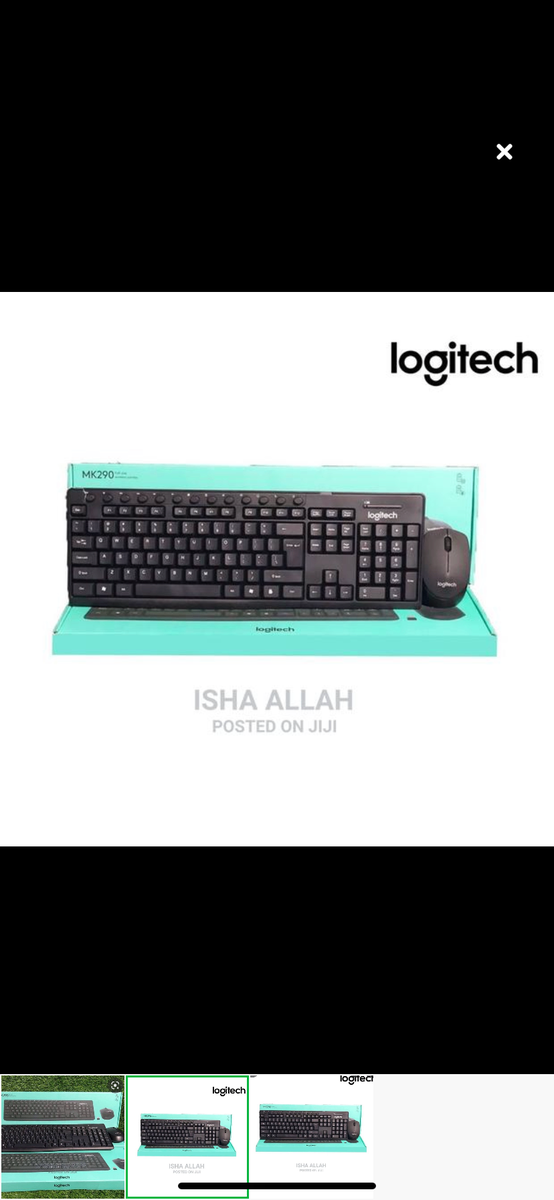 Logitech MK290 wireless keyboard