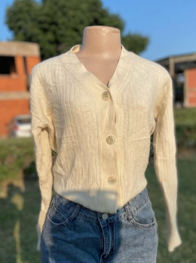 Short knitted sweater size: M