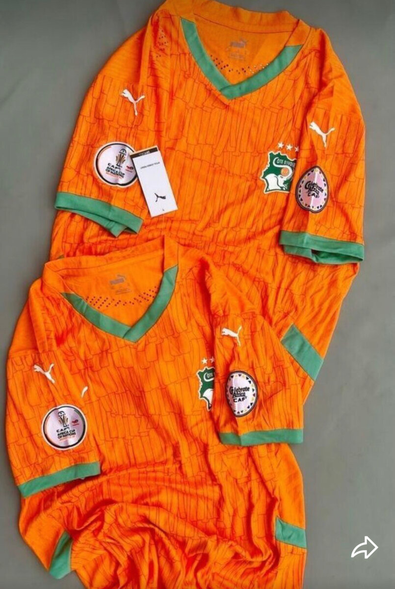 Maillot de Football Orange Puma