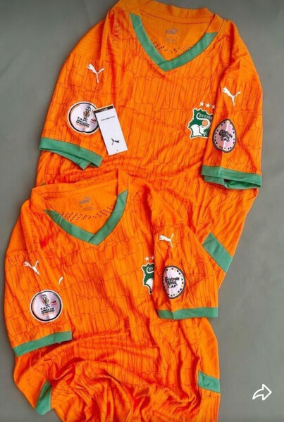 Maillot de Football Orange Puma