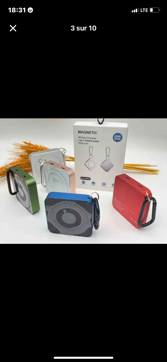 Enceinte Portable Bluetooth Magnétique