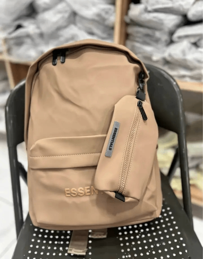 Sac à dos beige Essentials