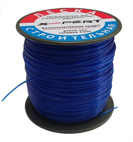 Леска строительная синяя