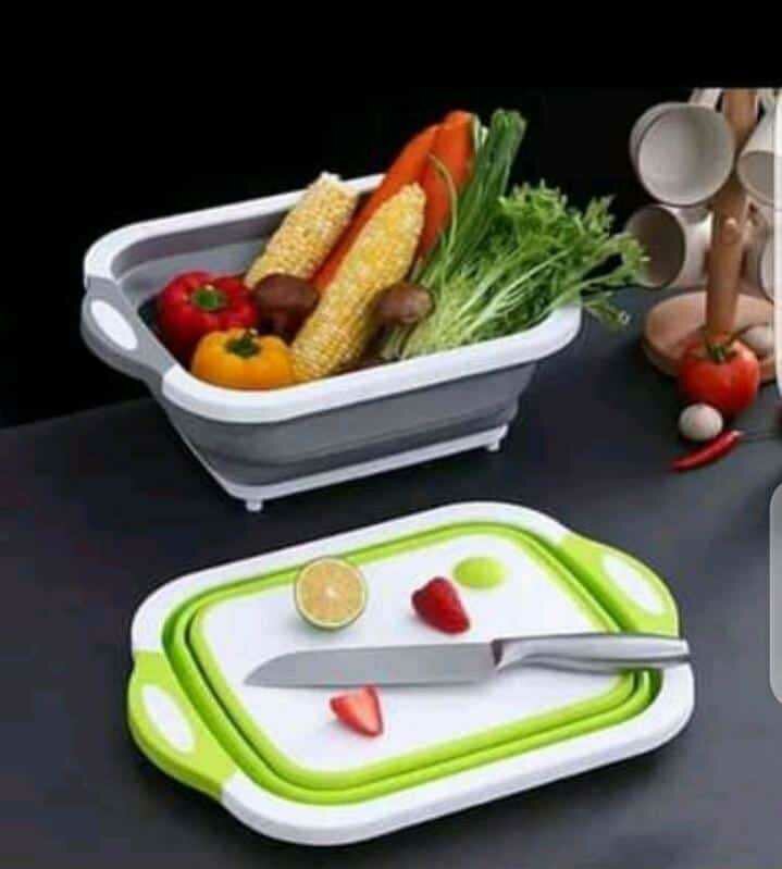 Foldable chopping board