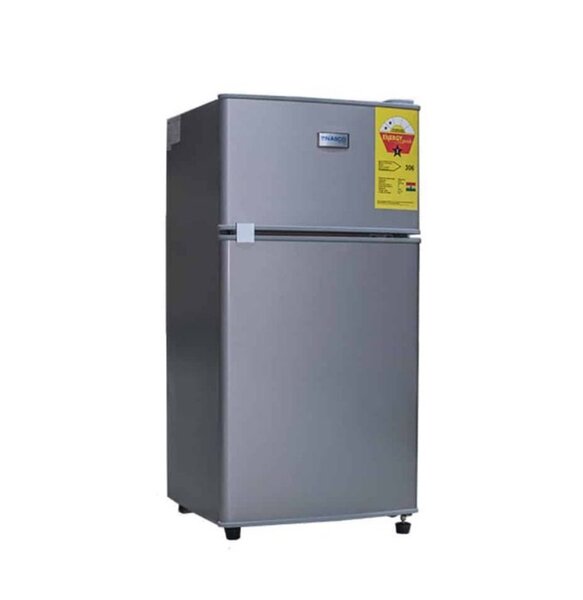 76 Litres - NASF2-10FL Double Door Table Top Fridge - Silver