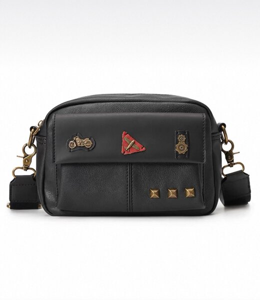 Sac bandoulière noir stylé