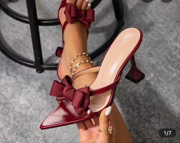 Mules à Talon Haut Élégantes