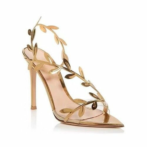 Leafy-inspired classy shoes