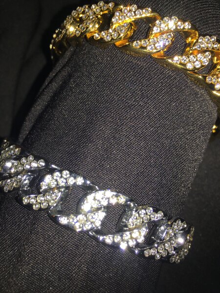 Bracelet en strass luxe