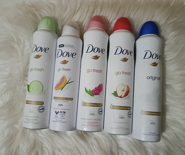 Dove deo spray