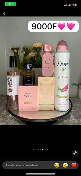 Coffret Parfum Féminin