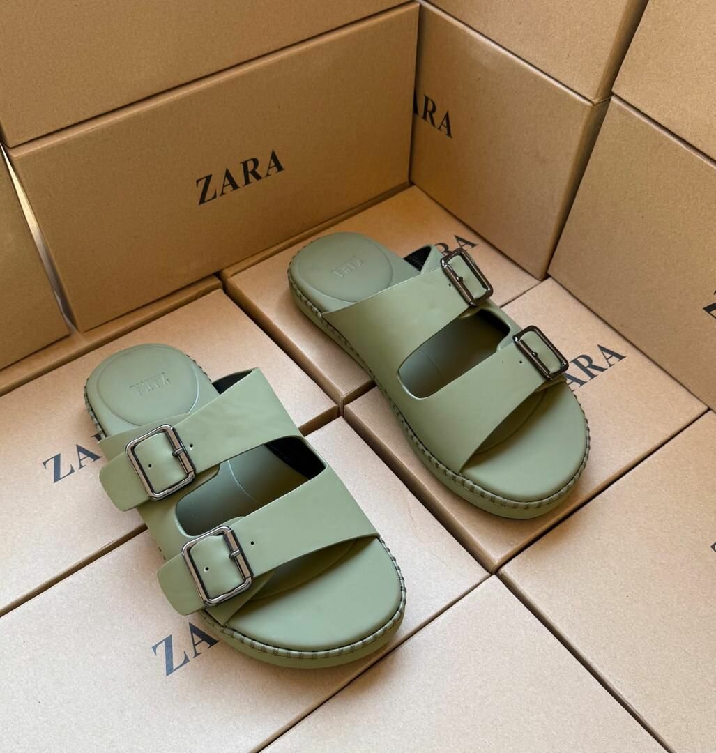 Sandales à Double Boucles Élegantes