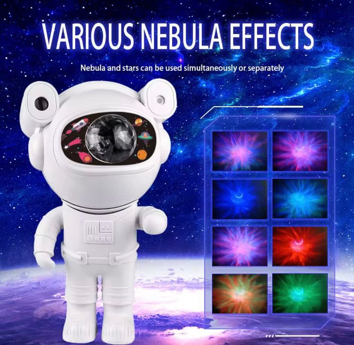 Lampe Projecteur Astronaute LED