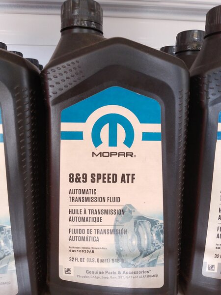 Mopar 8&9 Speed ATF