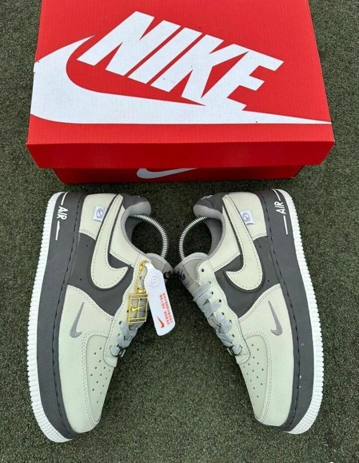 Nike Air Force 1 Gris/Noir