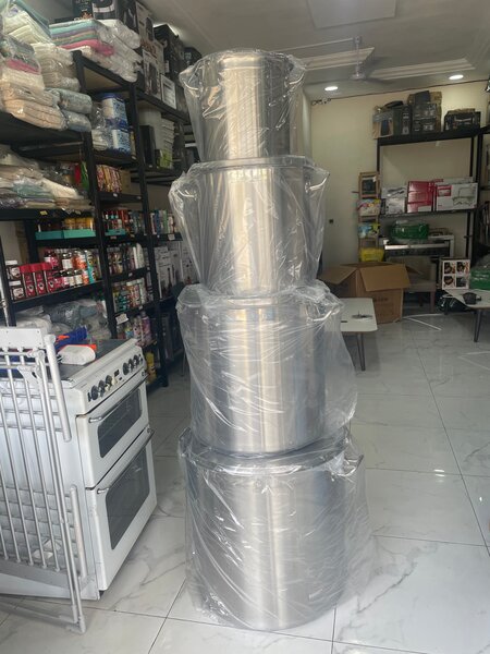 Set de Marmites en Acier 4 pièces